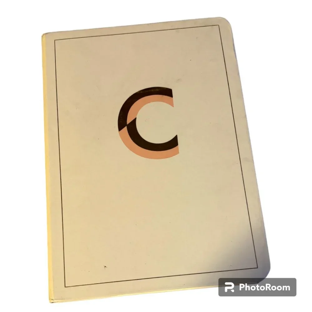 Opal House x Target Monogram Letter‎ C Gold Foil Leaf 5x7 College Rule Journal
